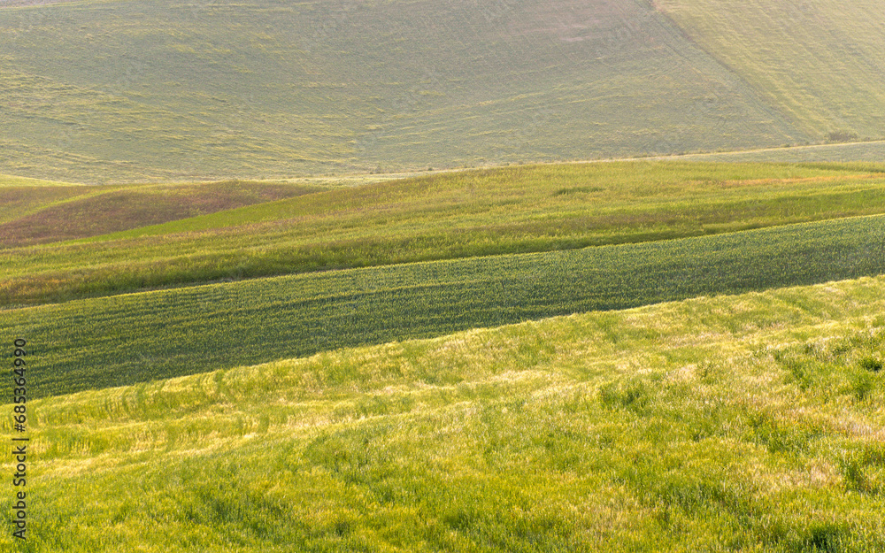 summer countryside landscape, Basilicata, Italy summer countryside landscape, Basilicata, Italy