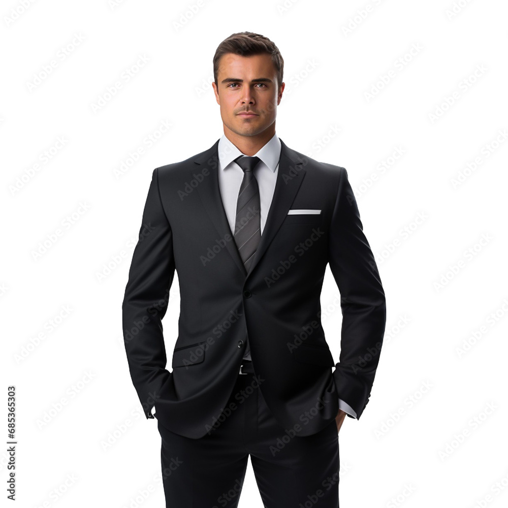 Portrait of a businessman in suite Portrait of a businessman in suite