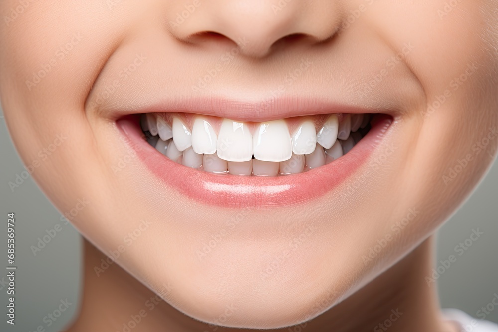 Radiant Smile with Perfect Teeth, Dental Aesthetics Radiant Smile with Perfect Teeth, Dental Aesthetics