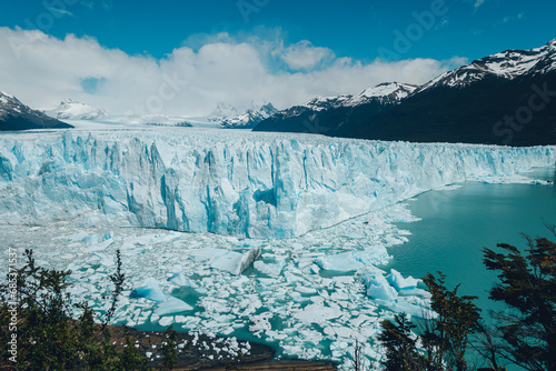 perito moreno glacier in patagonia argentina