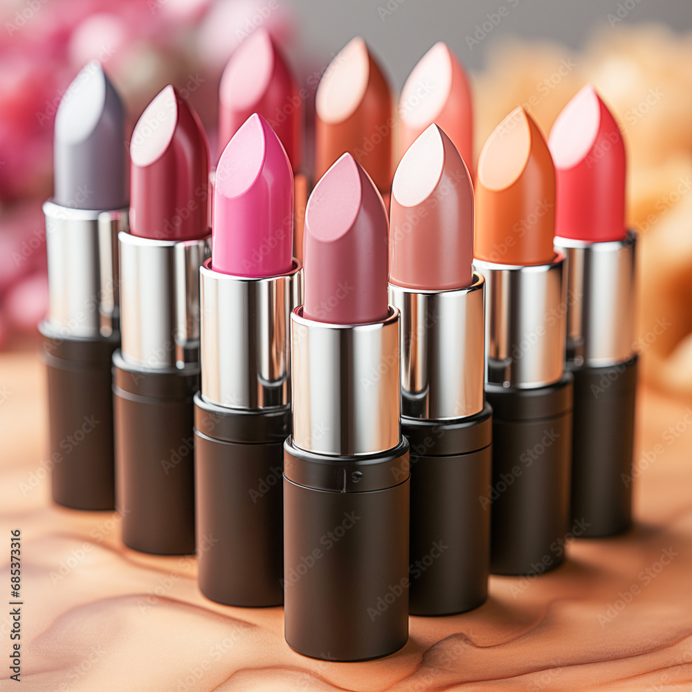 lipsticks with different colours lipsticks with different colours