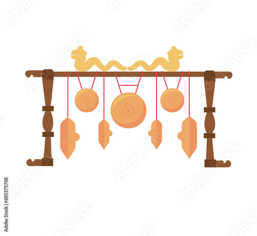 indonesia gamelan gong