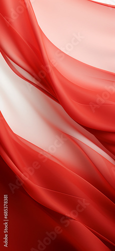 Red background, silk texture. AI generative