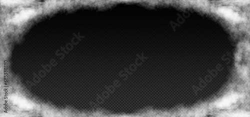 This is a striking black and white vector image featuring a circular frame with a fuzzy border and a gradient pattern. It’s perfect for use as a background or design element.