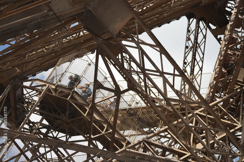 Eiffel Tower ladder.