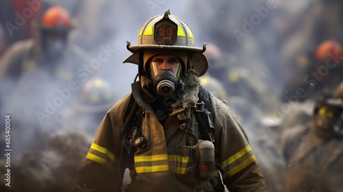 Fully Dressed Firefighter Appearance