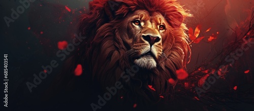 Red-hearted lion.