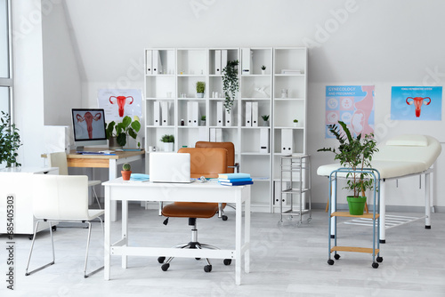 Interior of gynecologist's ...