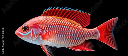 The Tailspot Squirrelfish is a captivating marine fish known for its vibrant appearance and distinct qualities. photo