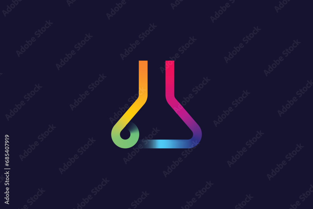 science lab logo design vector template science lab logo design vector template
