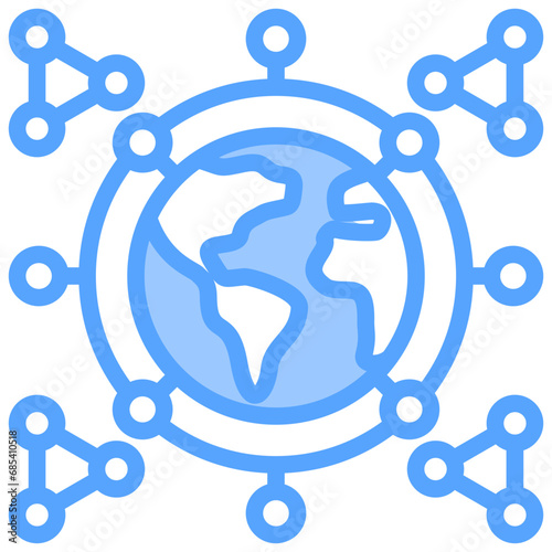 New Semantic Blue Icon