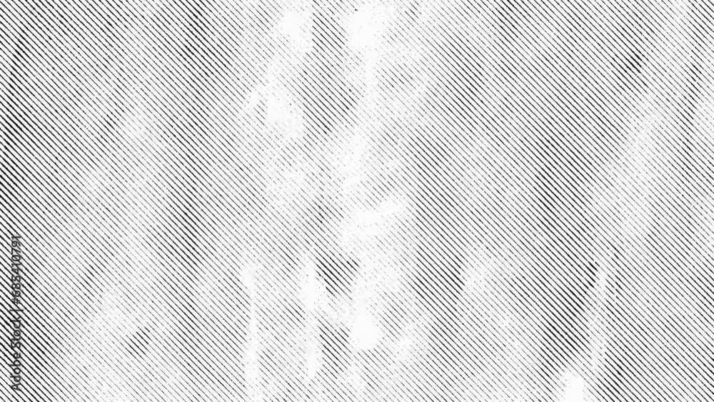 Halftone black and white animated texture