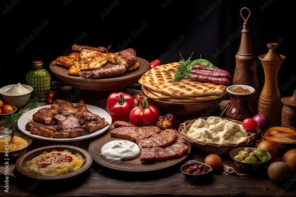 Serbian national food, concept of Culinary traditions
