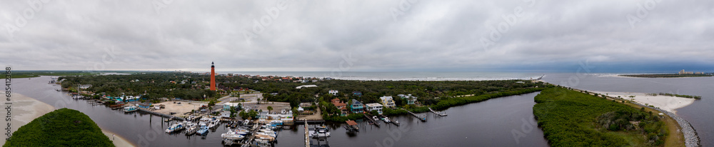 Beautiful landscape photo of Ponce Inlet Florida print