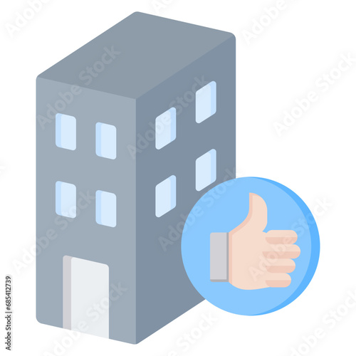 Condominium Flat Icon