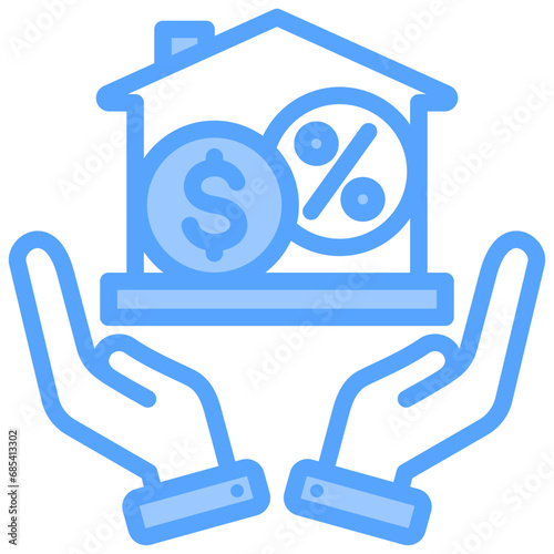 Affordable Blue Icon
