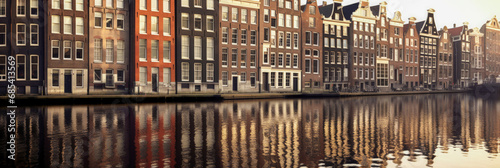 Amsterdam panoramic view