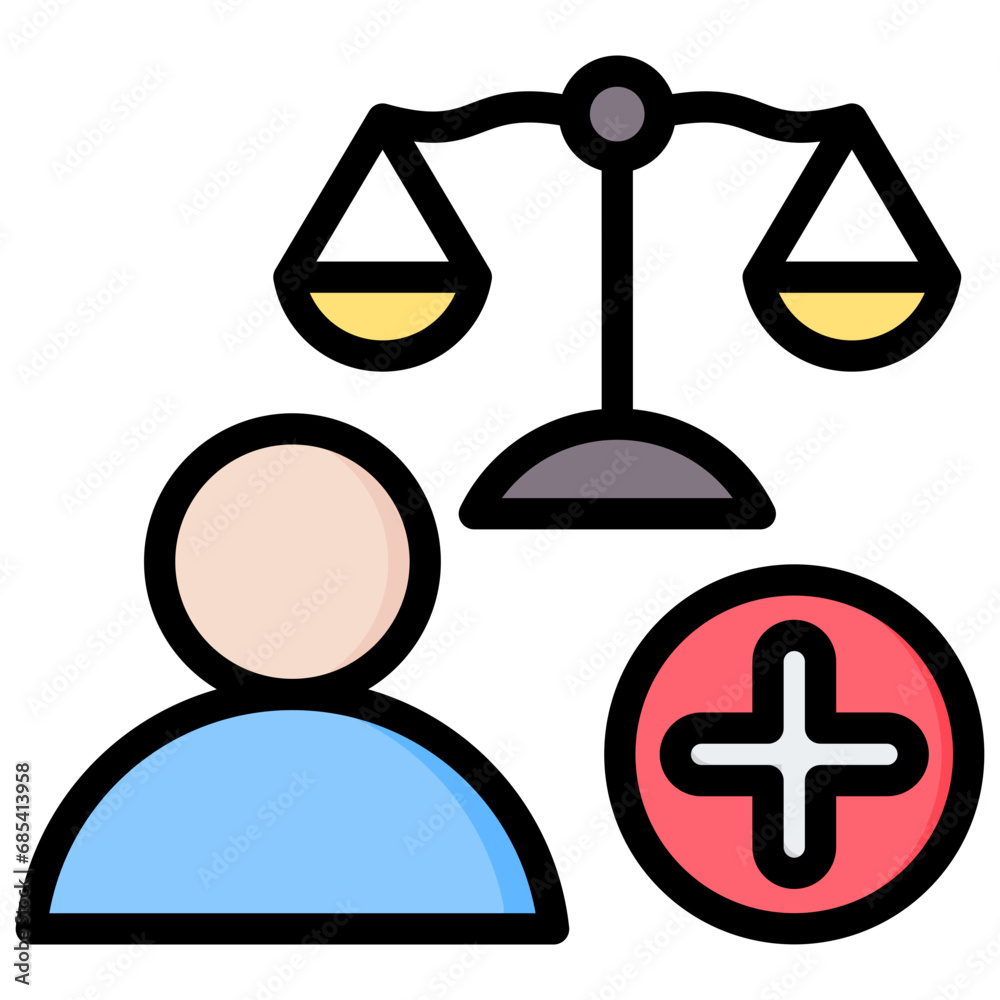 Integrity Outline Color Icon