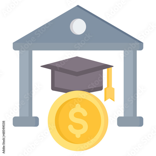 Tuition Flat Icon