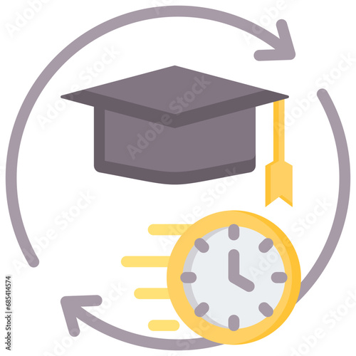 Alma Matter Flat Icon