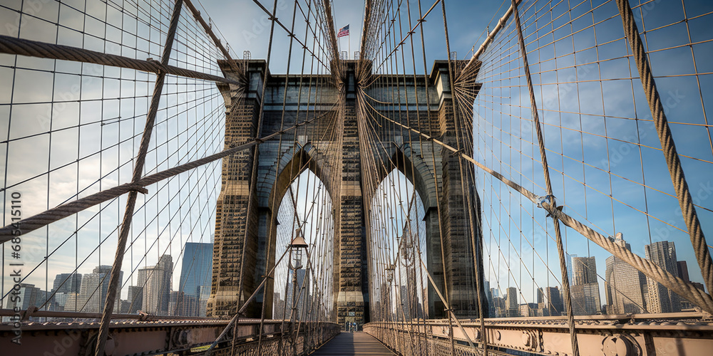 Obraz premium The Brooklyn Bridge
