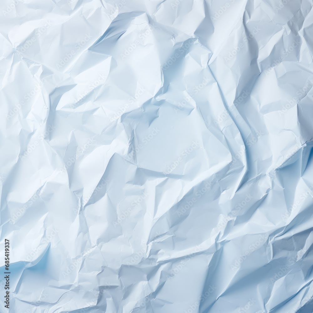 Fototapeta premium Paper Texture Crush. White and Gray Crumpled Background