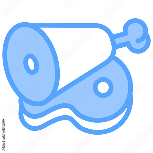 Fresh Meat Blue Icon