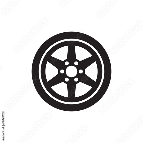 motorcycle rim icon , automotive icon