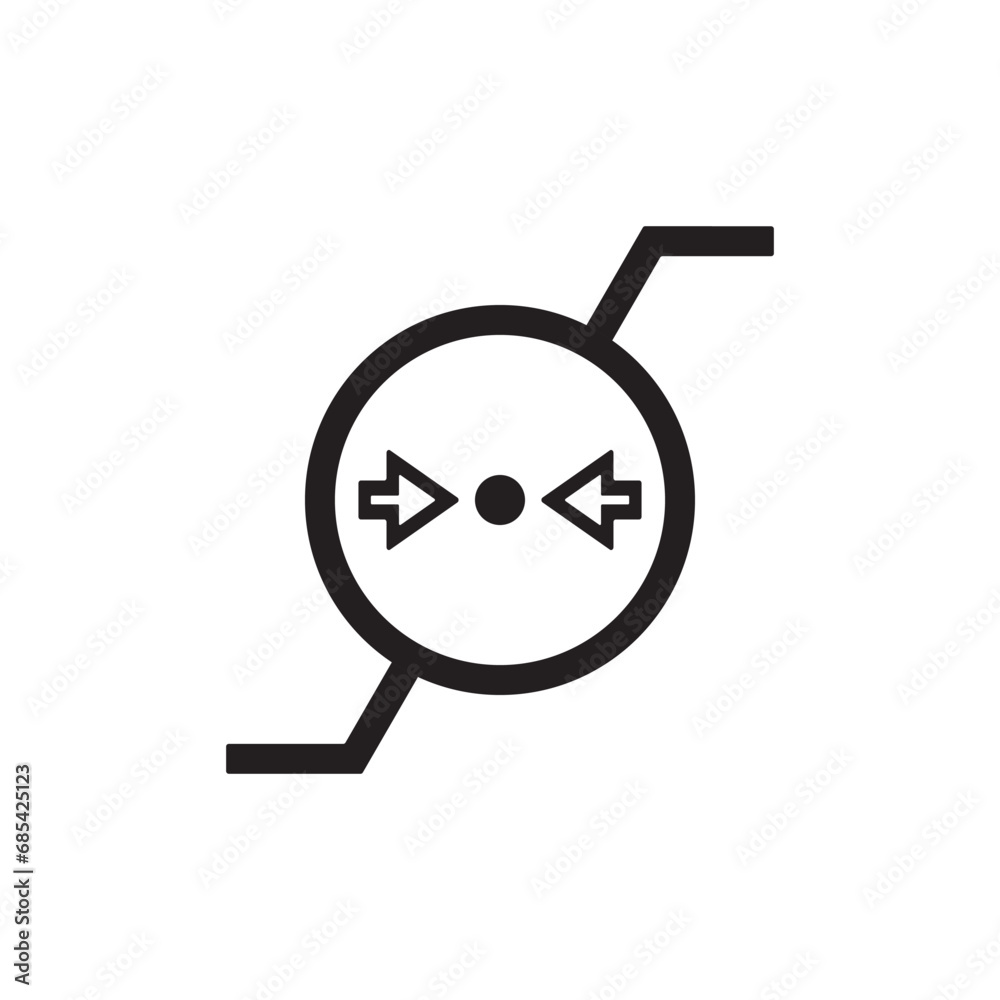 atmospheric pressure limitation icon symbol sign vector atmospheric pressure limitation icon symbol sign vector