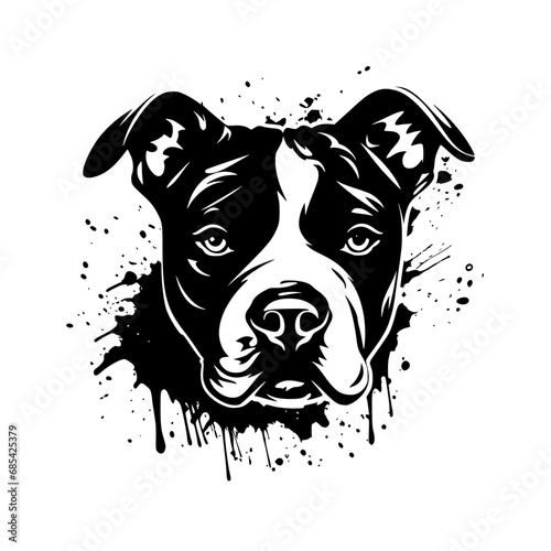 Staffordshire Bull Terrier SVG photo