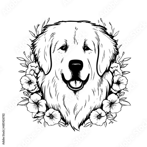 Great Pyrenees svg photo