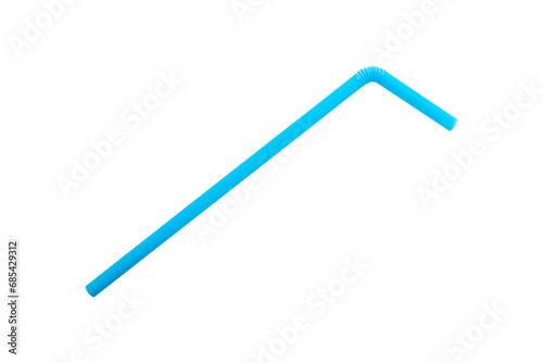 Blue Straw  Isolated Transparent Png Background