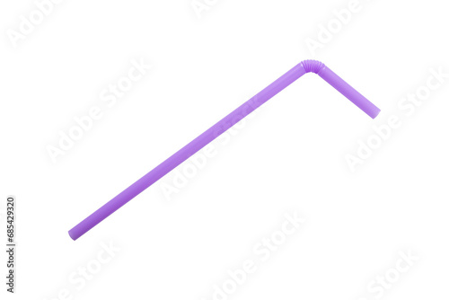 Purple Straw  Isolated Transparent Png Background