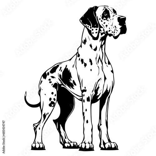 Great Dane SVG