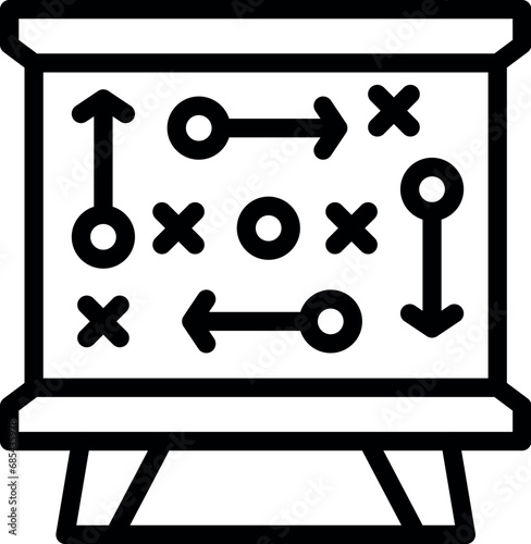 Board integrity vision icon outline vector. Value balance help. Justice law