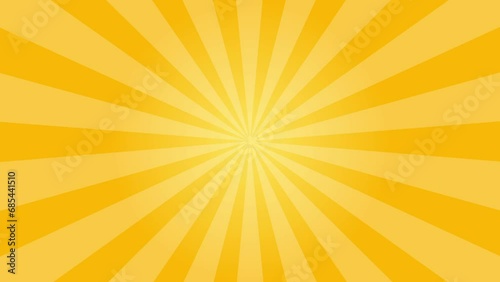 yellow rays background animation