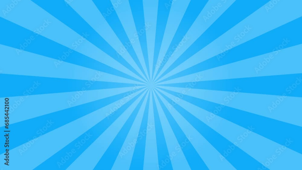 blue rays background animation