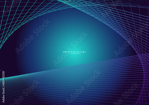 Abstract technology backgrounds by wave lines background. Curve modern pattern