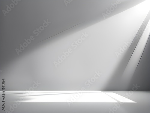 Wallpaper Mural abstract interior of future in the minimalist style. 3d illustration and rendering Torontodigital.ca