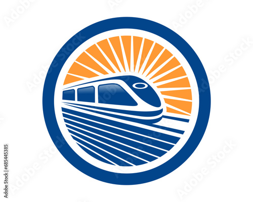 fast train electric logo