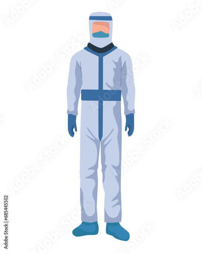 doctor wearing safety equipment © Jemastock