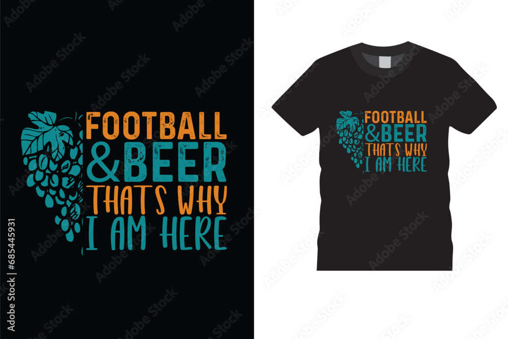 Football is My Favorite Season Football EPS Design. American football T shirt design, Rugby T shirt design.