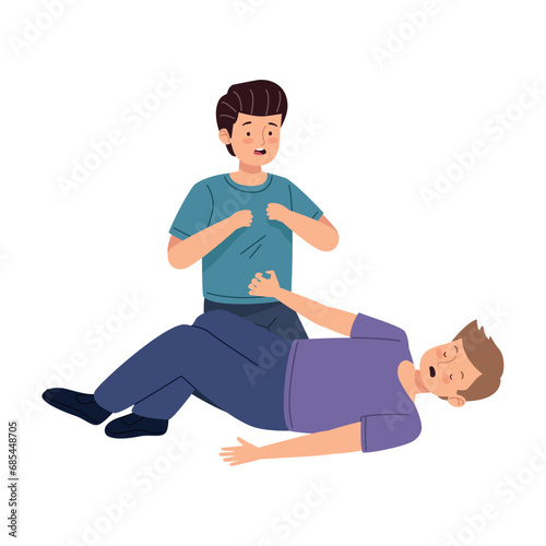 epilepsy day man in the floor