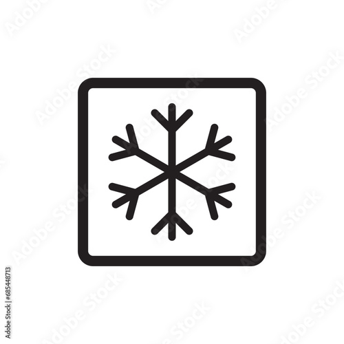 freezer safe icon symbol sign vector