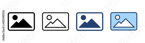 Free Download Picture icon vector. photo gallery sign and symbol. image icon - GFXLoad