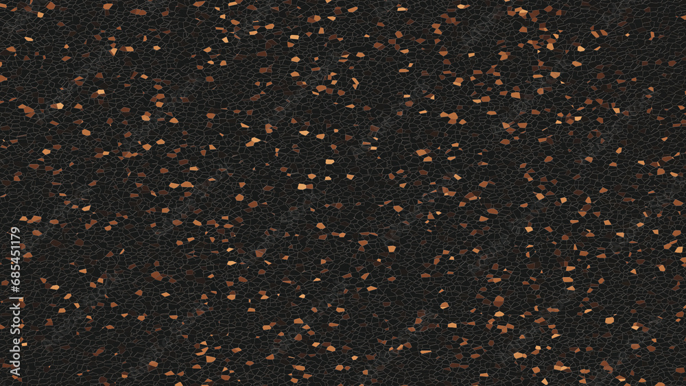 The background is jewelry in the shape of crystal or small stone gravel reflecting dark gold-brown tones. The background is jewelry in the shape of crystal or small stone gravel reflecting dark gold-brown tones.