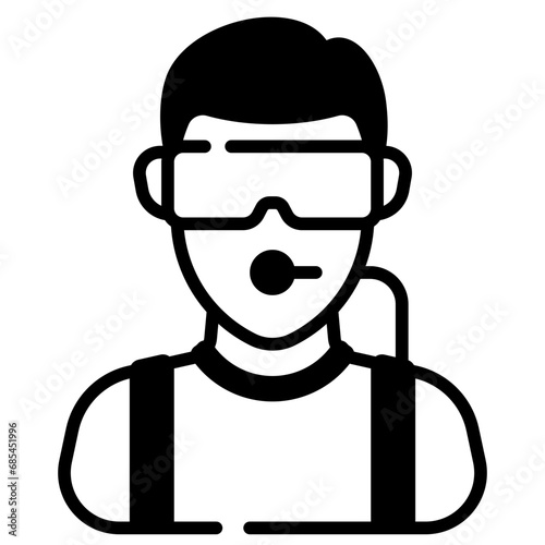 Oceanographer Icon
