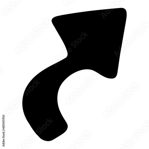 black and white mark