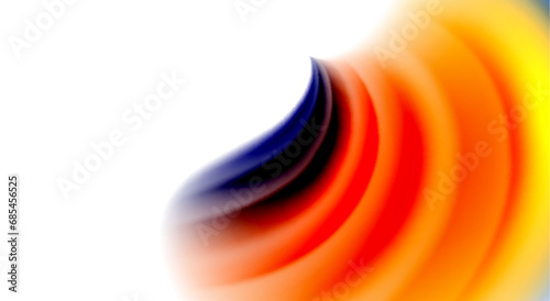 Color mixing liquid rainbow shape background