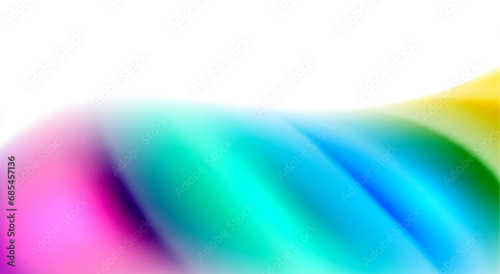 Color mixing liquid rainbow shape background Color mixing liquid rainbow shape background